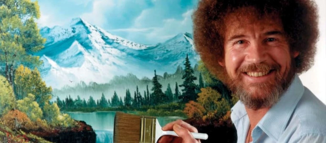 Ο πίνακας του Bob Ross που φτιάχτηκε για έναν θαυμαστή του με αχρωματοψία (βίντεο)